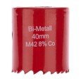 Коронка Bimetal 40 мм для металла, пластика, дерева, гипсокартона REXANT 