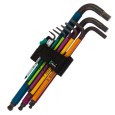 Набор Г-образных ключей, метрических, BlackLaser, 9шт, 950 SPKL/9 SM N Multicolour 