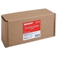 Выключатель клавишный 250V 15А (6с) ON-OFF красный  с подсветкой  ДВОЙНОЙ  REXANT 
