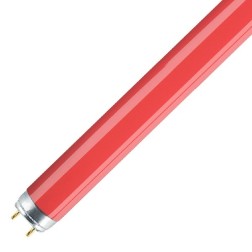 Люминесцентная лампа T8 Osram L 18 W/60 G13, 590 mm, красная 