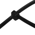Хомут-стяжка кабельная нейлоновая 120 x2,5 мм, черная, (100 шт)  REXANT 
