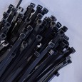 Хомут-стяжка кабельная нейлоновая 300 x7,6 мм, черная, (100 шт)  REXANT 