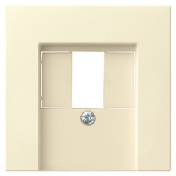 Накладка к зарядке USB System 55 Gira крем глянцевый 