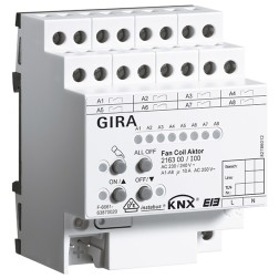 Устройство управления фанкойлами Gira KNX/EIB REG plus-типа 