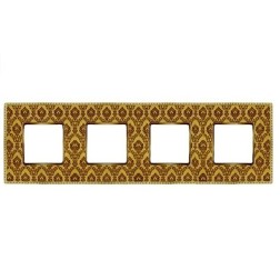 Рамка 4-ая Fede Belle Epoque Tapestry, decorgold-bright gold 