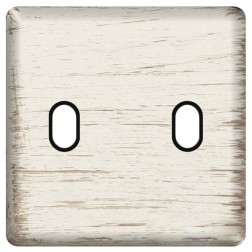 Накладка для 2-го тумблера Fede White decape черный 