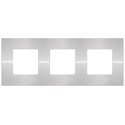 Вставка декоративная 3-ная Fede Belle Epoque, bright chrome 