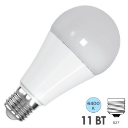 Лампа светодиодная FL-LED-A60 11W 6400К 1060lm 220V E27 холодный свет 