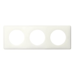 Рамка Legrand Celiane 3 поста белый глянец [уп 5 шт] 