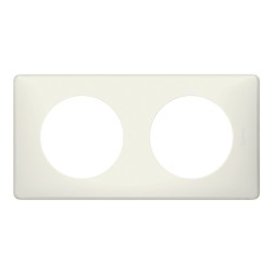 Рамка Legrand Celiane 2 поста белый перкаль 