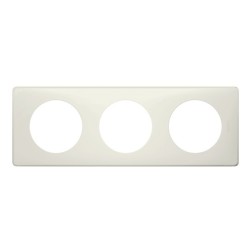Рамка Legrand Celiane 3 поста белый перкаль 