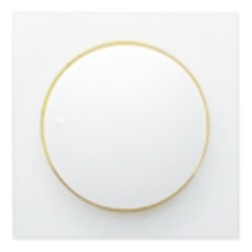 Накладка светорегулятора  с красной световой индикацией (белый) LK60  Накладка светорегулятора  с красной световой индикацией (белый) LK60