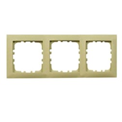 Рамка 3-постовая Экопласт LK60, бежевый 