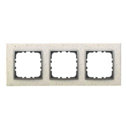 Рамка 3-постовая Экопласт LK60 из декоративного камня (белый мрамор) LK60  Рамка 3-постовая Экопласт LK60 из декоративного камня (белый мрамор) LK60
