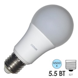 Лампа светодиодная Osram LED CLAS A FR 40 5,5W/865 240° 500lm 220V E27 холодный свет 