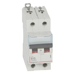 Автоматический выключатель Legrand DX3 2П B10A 6/10kA (автомат) 
