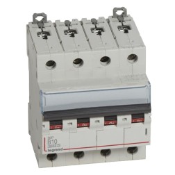 Автоматический выключатель Legrand DX3 4П B10A 6/10kA (автомат) 