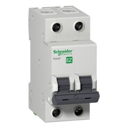 Автоматический выключатель Schneider Electric EASY 9 2П 6А B 4,5кА 230В (автомат) 