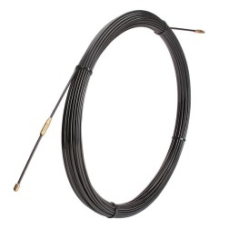 Протяжка кабельная нейлоновая Fortisflex NP d4mm L30m черный (NP-4.0/30) 