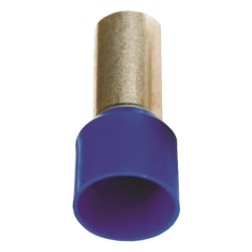 Наконечник-гильза изолированный НШВИ 2,5кв.мм - 10мм синий (100шт) DKC 