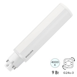 Лампа светодиодная Philips CorePro LED PLC 9W 840 4P G24q-3 1000lm 