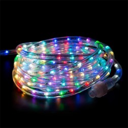 Светодиодный дюралайт 2W RGB 36 LED, свечение с динамикой, D13мм, бухта 6м 