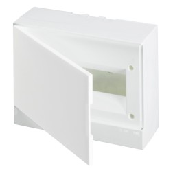 ABB Basic E Шкаф настенный 12М белая непрозрачная дверь (с клеммами) BEW401212 