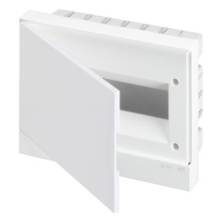 ABB Basic E Шкаф в нишу 12М белая непрозрачная дверь (c клеммами) BEF401212 