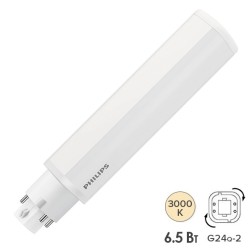 Лампа светодиодная Philips CorePro LED PLC 6,5W 830 4P G24q-2 650lm 