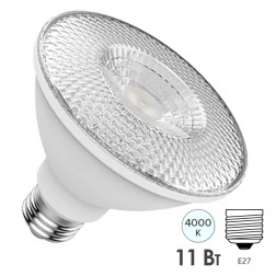 Лампа светодиодная Tungsram LED Precise PAR30 11W (75W) Dim 4000K 35° E27 630Lm D96x91mm 