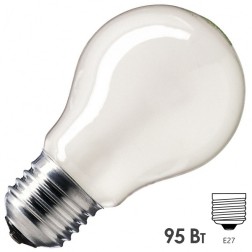 Лампа накаливания Osram CLASSIC A FR 95W E27 матовая (ЛОН) 