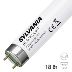 Лампа в ловушки для насекомых в пленке Sylvania F18W T8 BL368 G13, 590mm сушка гель-лака-полимер 