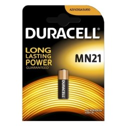 Батарейка MN21 Duracell A23/V23GA/3LR50 12V Alkaline (упаковка 1шт) 011212 