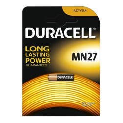 Батарейка MN27 Duracell A27/V27A 12V Alkaline (упаковка 1шт) 023352 