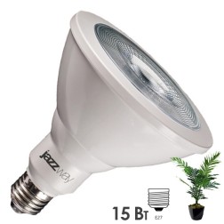 Светодиодная лампа для растений LED PPG PAR38 Agro 15W 220V E27 IP55 
