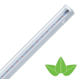 Светодиодный светильник для растений NEL-FITO-8-LED 8W IP40 (ДПО) 595x25x35mm выключатель и шнур 