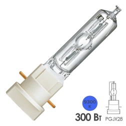 Лампа специальная газоразрядная Philips MSR GOLD 300/2 MiniFastFit PGJX28 9300K 