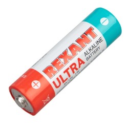 Ультра алкалиновая батарейка Rexant AA/LR6 1,5V 2800mAh (в упаковке 2шт) 