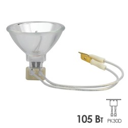 Лампа специальная галогенная Osram 64339 C 105-10 105W 6.6A (с плоским разъемом) (для аэропортов) 