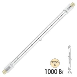 Лампа специальная галогенная Osram 64741 EKM P2/7 1000W 230V R7S 200h 3200K (PHILIPS 13989R) 