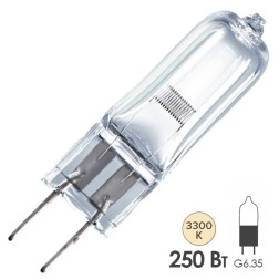 Лампа специальная галогенная Osram 64657 HLX EVC M/33 250W 24V G6.35 300h 