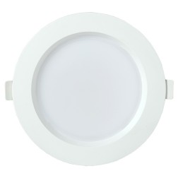 Светильник LED ДВО 1702 белый круг 12Вт 3000K IP40 145x58mm IEK 