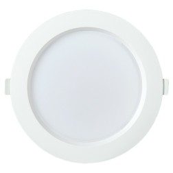 Светильник LED ДВО 1704 белый круг 24Вт 4000K IP40 192x68mm IEK 