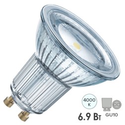 Лампа светодиодная Osram LED VALUE PAR16 8036 80 6.9W/840 230V GU10 575lm 36° 10000h 