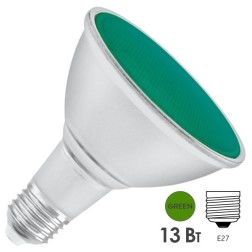 Лампа светодиодная Osram LED PARATHOM PAR38 100 13W GREEN 30° 230V E27 300Lm 25000h 