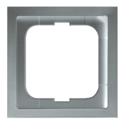 Рамка ABB Future Linear 1 пост серебристо-алюминиевый (1721-183K-500) 