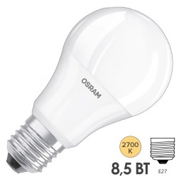 Лампа светодиодная Osram LED DUO CLICK DIM SST CLAS A60 8,5W/827 230V E27 806Lm (изменяемая яркость) 