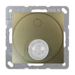 Датчик движения 500 Вт Simon Simon 15 Шампань (в сборе) 