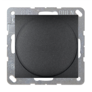 Светорегулятор для светодиодных диммируемых LED ламп Simon Simon 15 Графит (в сборе) 