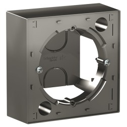 Коробка 1 пост для накладного монтажа SE AtlasDesign, сталь 